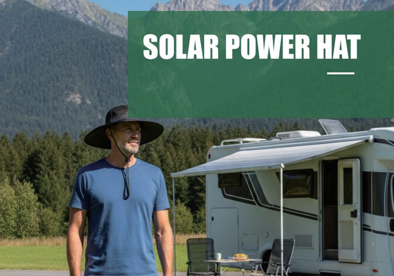 Solar Power Hat